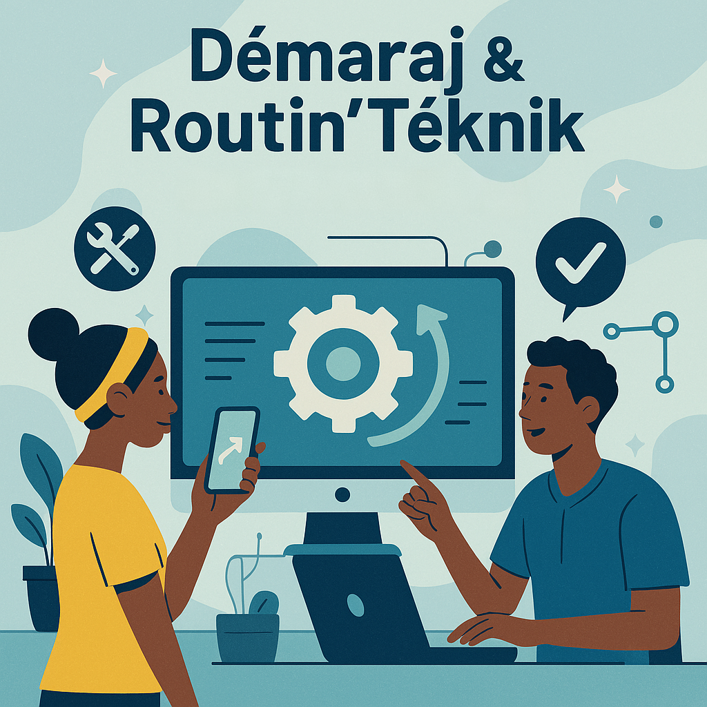 Démaraj & Routin’Tèknik
